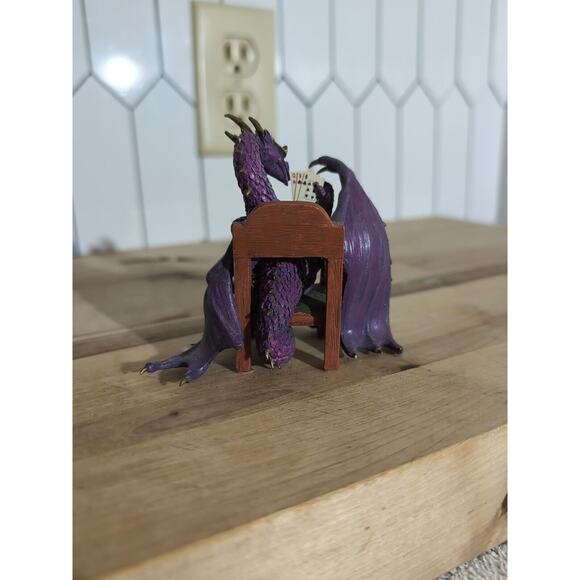 Hamilton Collection Poker Face‎ Ace Dragon Figurine, Hold 'Em Or Fold 'Em Design - Picture 3 of 5